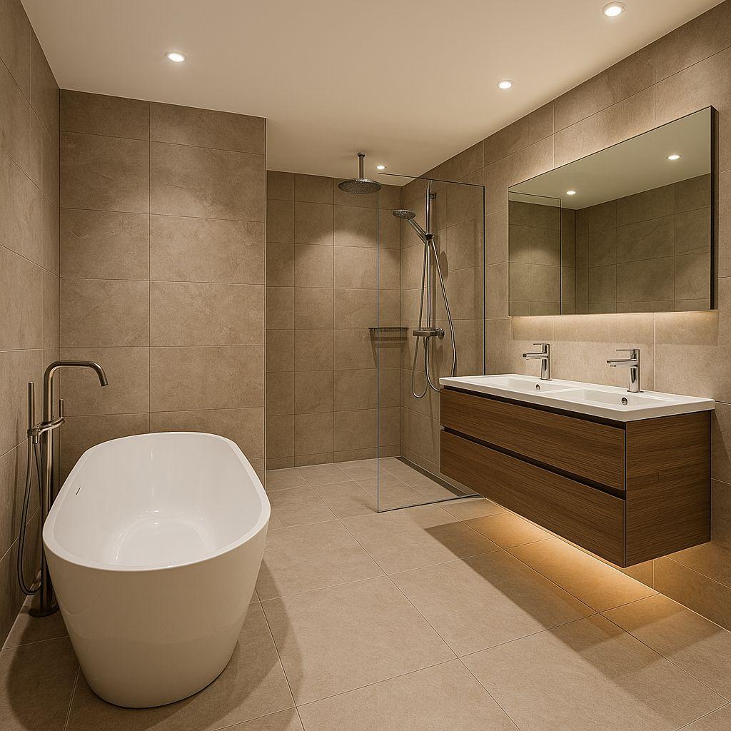 Modernes Badezimmer – Muster SHK GmbH
